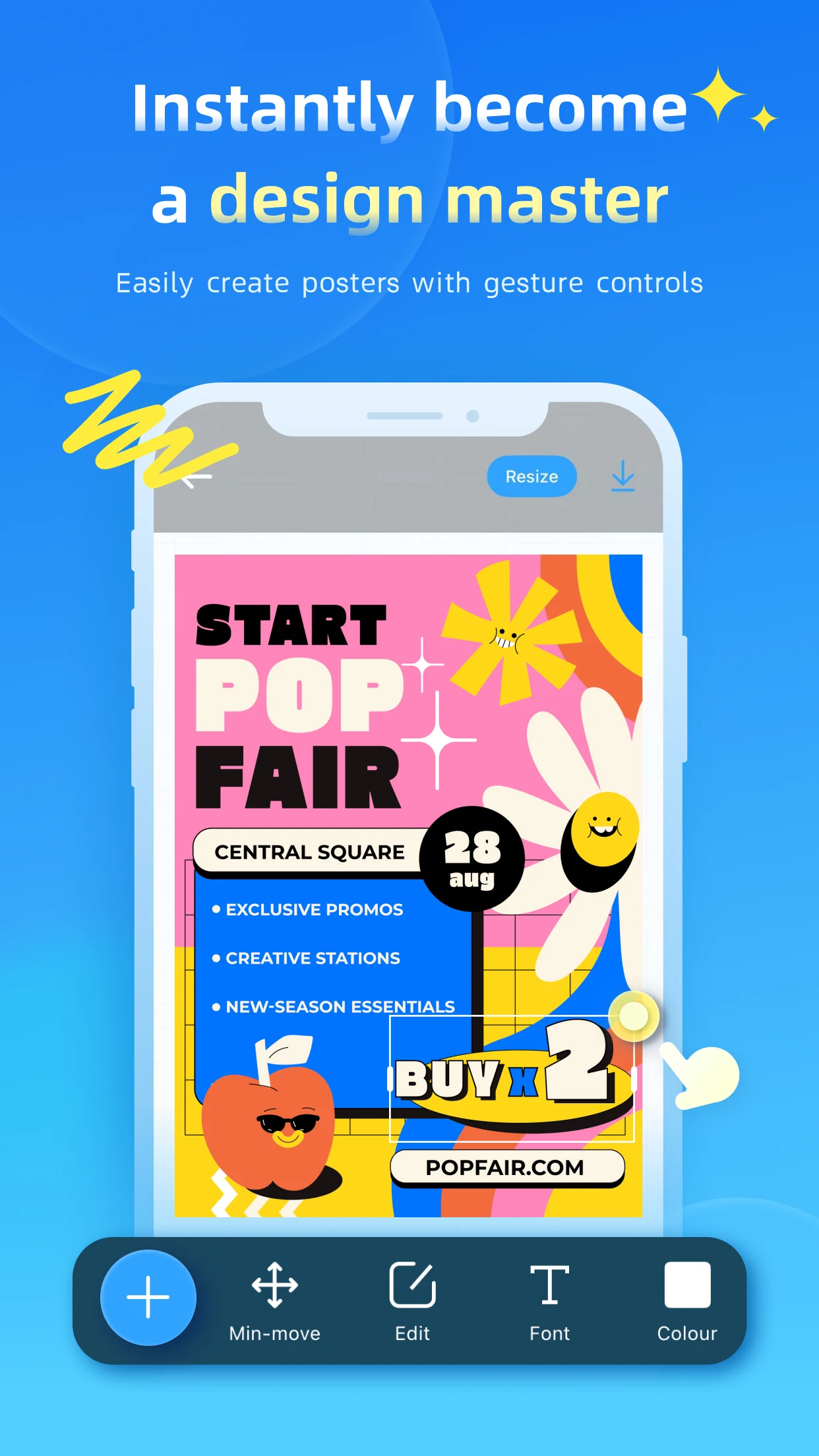 Poster Maker - AI Flyer Editor screenshot