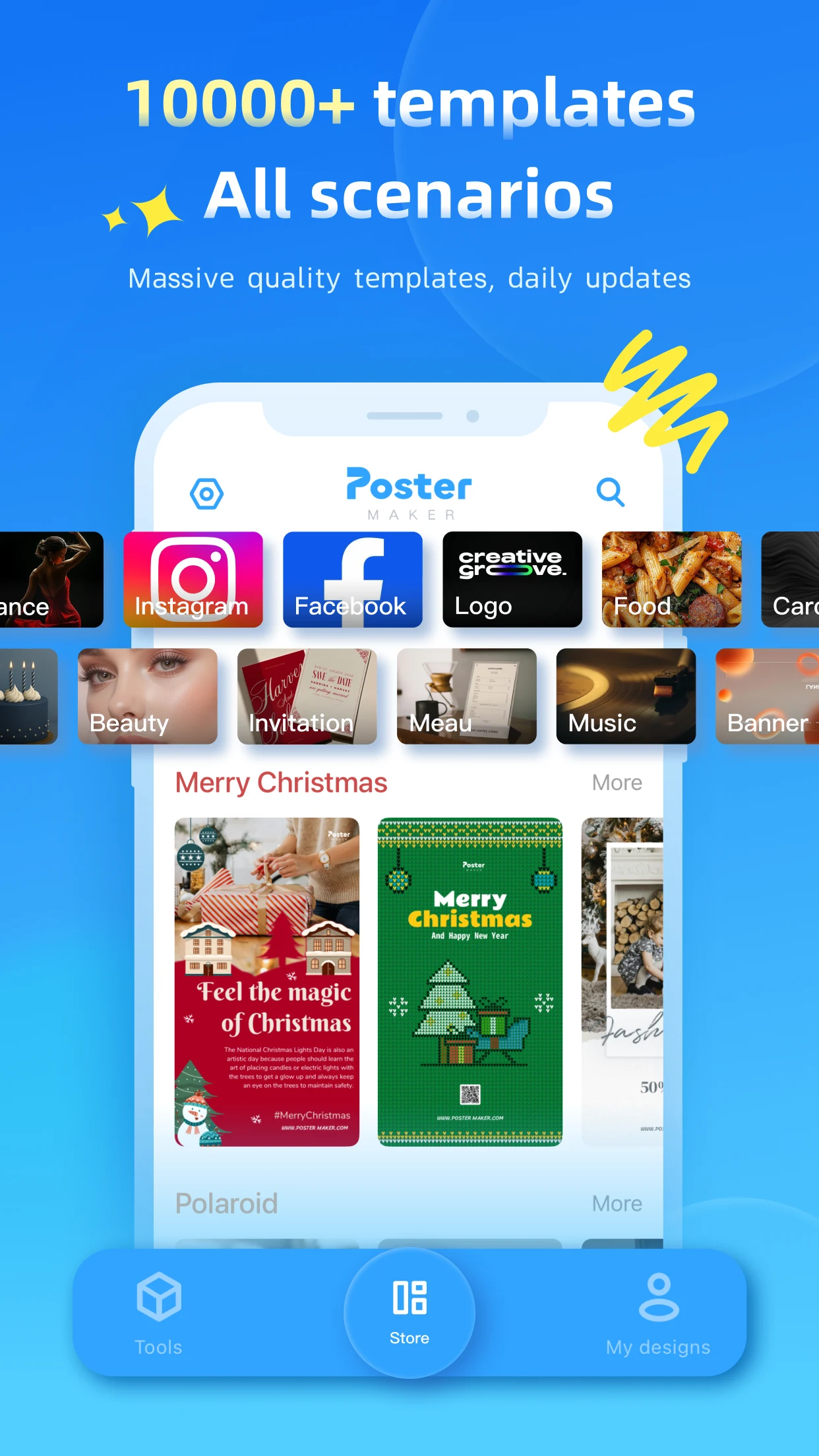 Poster Maker - AI Flyer Editor screenshot