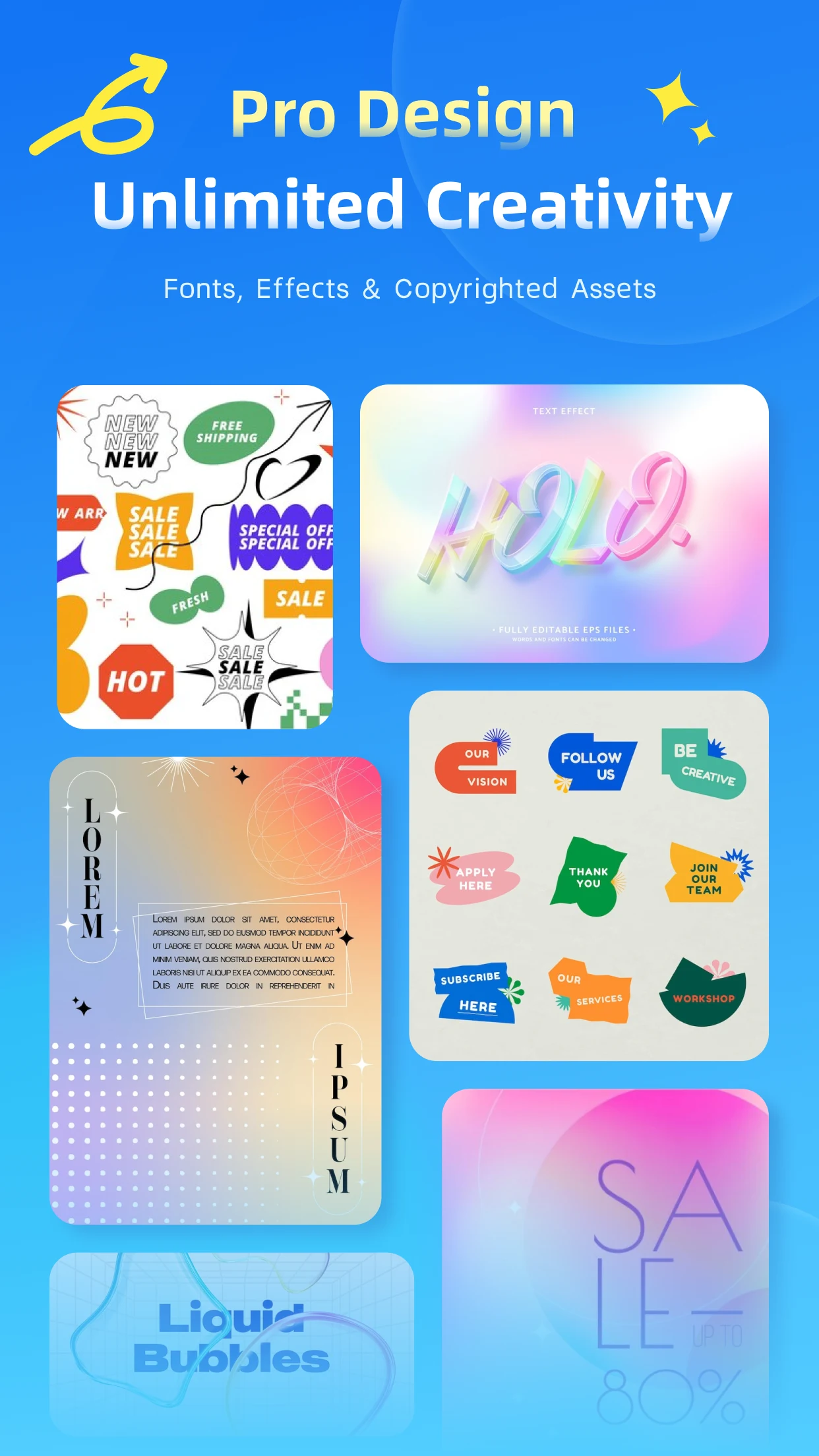 Poster Maker - AI Flyer Editor screenshot